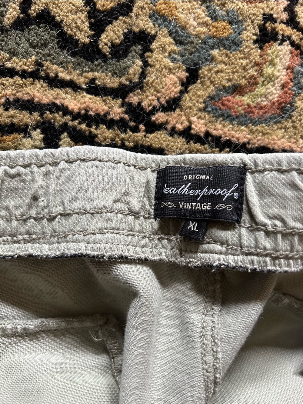 Weatherproof vintage joggers